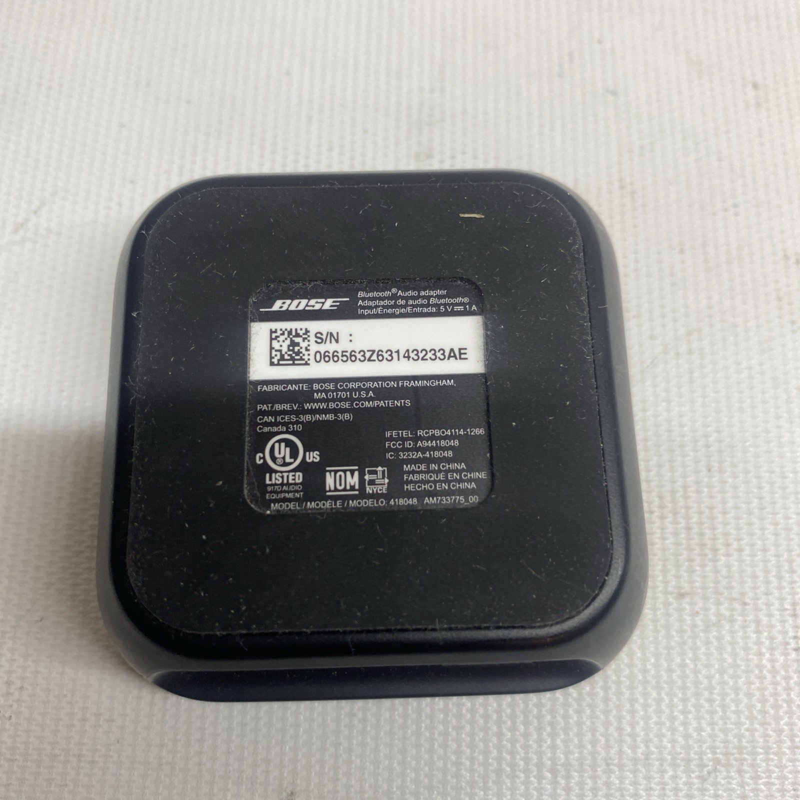 Bose SoundTouch / Wave radio Wireless Bluetooth Link Adapter