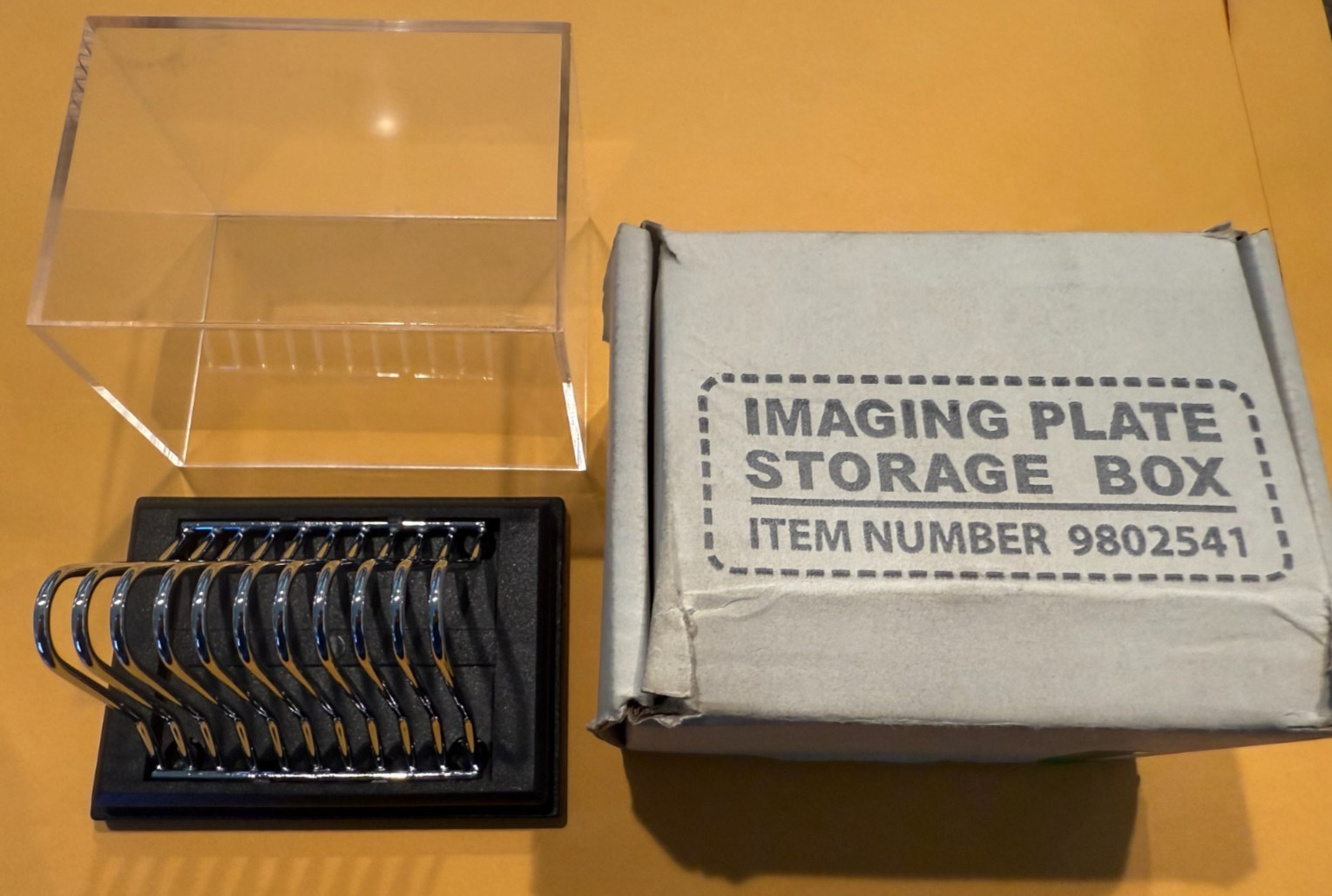 Imaging Plate Storage box storage 10 plates.