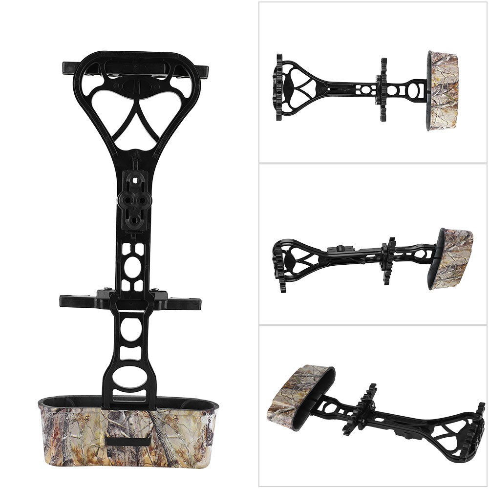 Archery Quiver Black Accessory Universal For Compound Bow Hunting Shooting