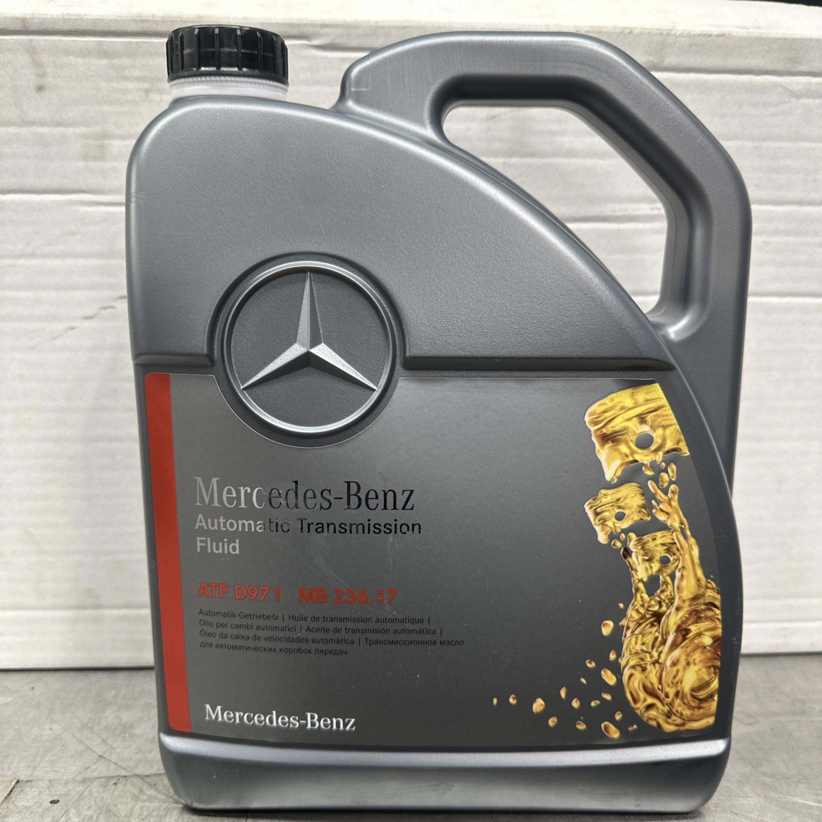 Genuine Mercedes-Benz MB 236.17 ATF D971 Auto Transmission Fluid, 5L/ 1.32 Gal