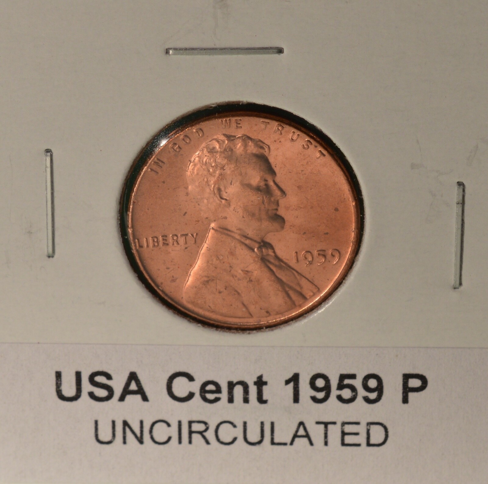 1959 P - USA Lincoln Cent - UNCIRCULATED