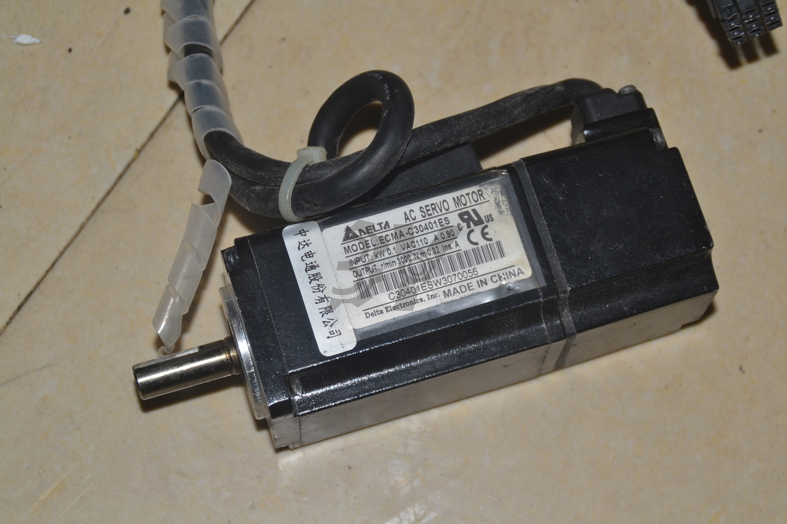 1PCS Delta Motor ECMA-C30401ES USED