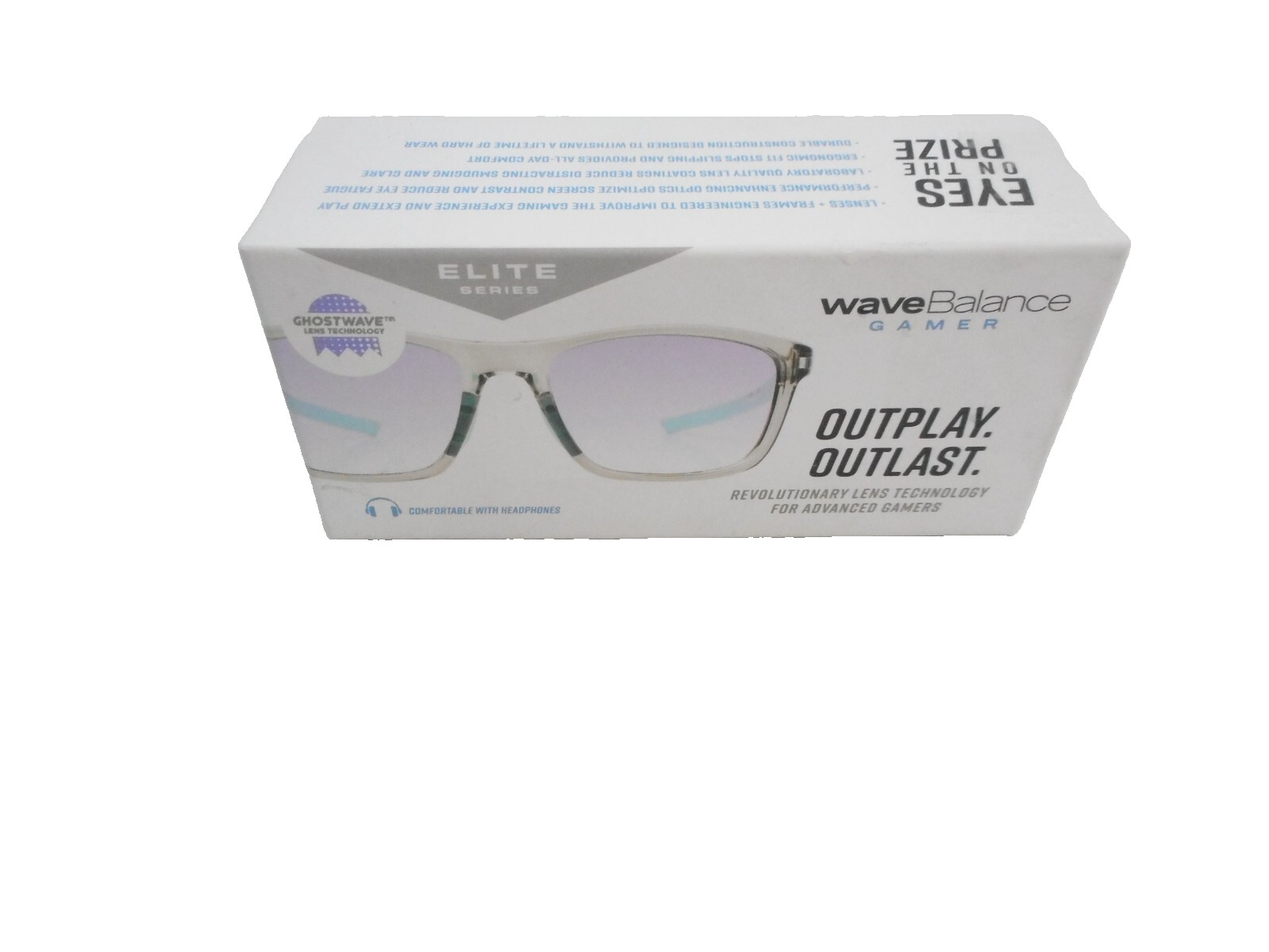 Wavebalance - Tempest- Elite Series Gaming Glasses - Grey