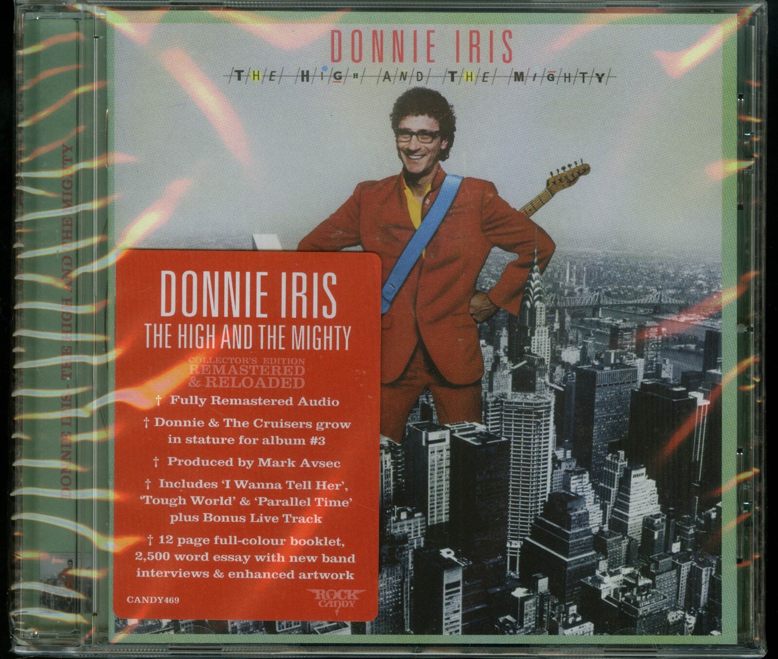 Donnie Iris The High And The Mighty CD new Rock Candy Records Reissue