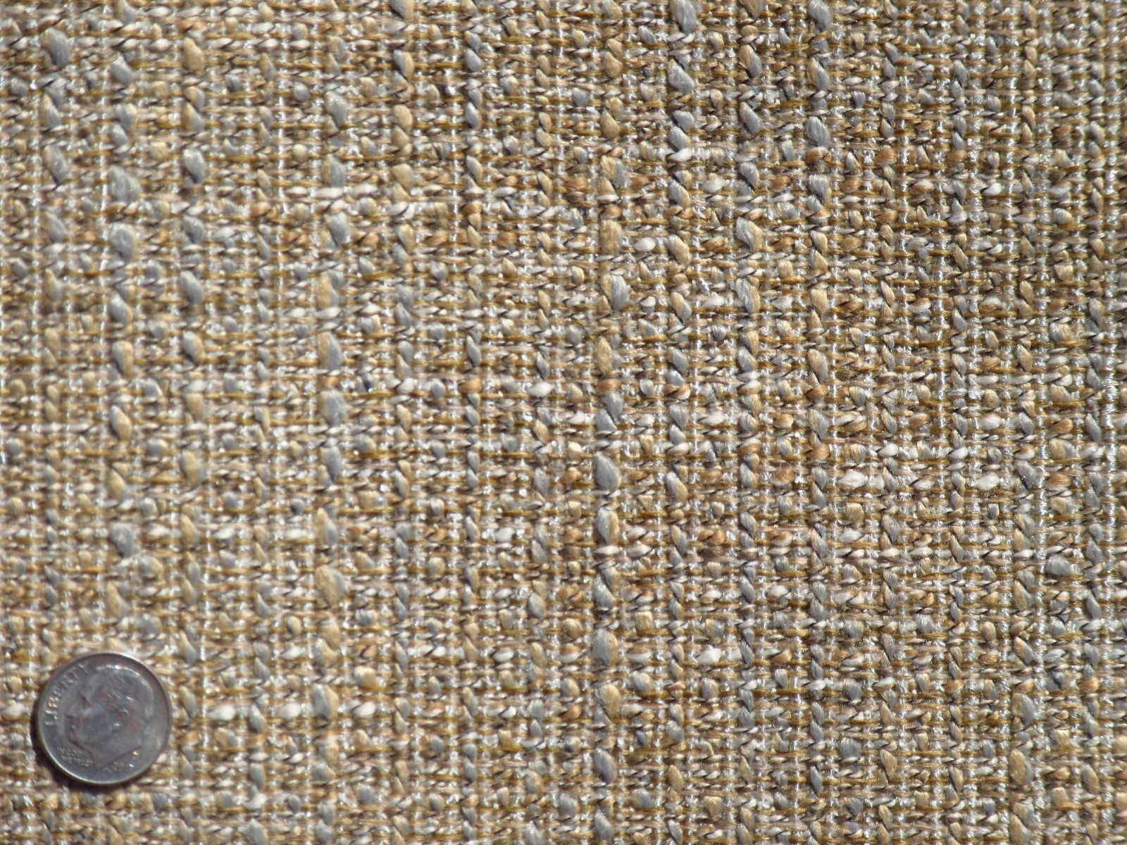 New! Antique Inspired Radio Grille Cloth 12" by 14"  Vintage Restoration Lt Gray