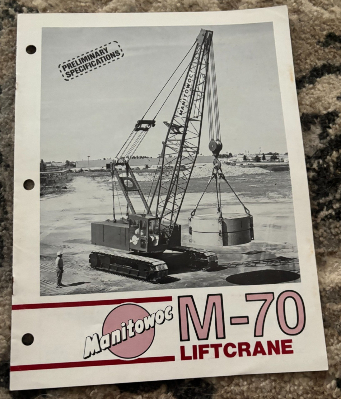 Manitowoc M-70 Lift Crane Brochure FCCA25