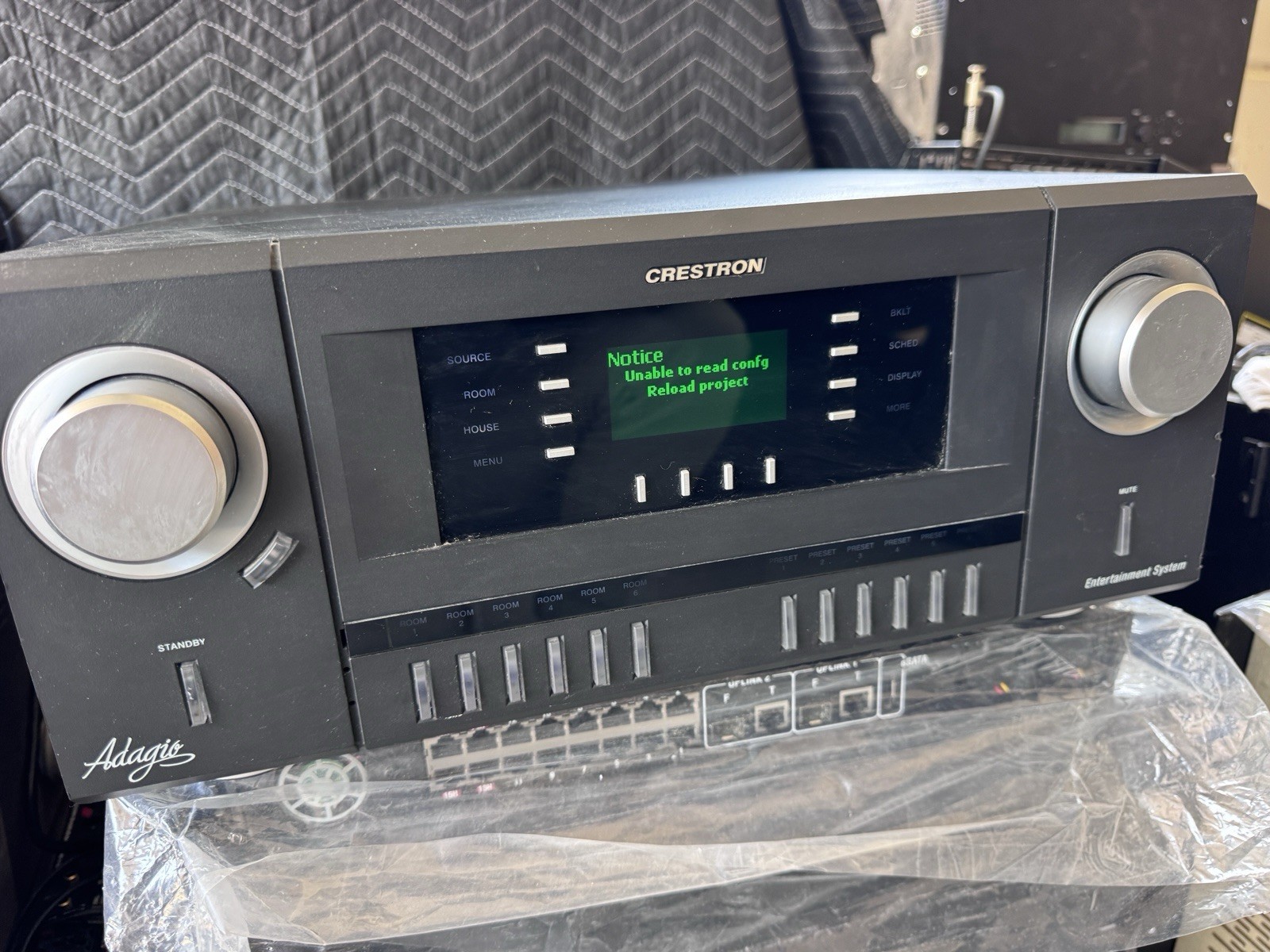 Crestron Adagio AES Entertainment System Multi-Room Audio Controller