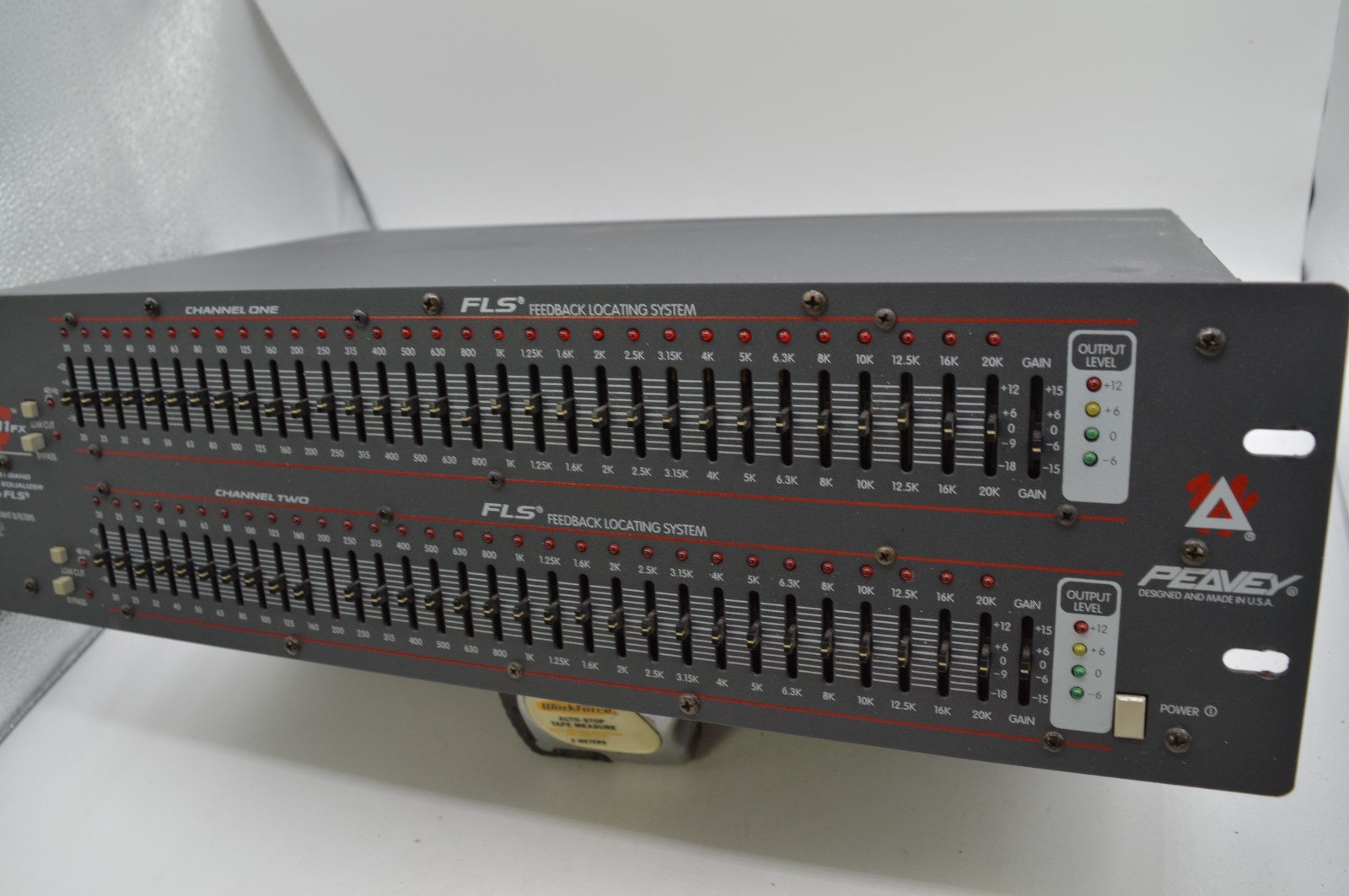 Peavey Q231FX Dual 31-Band Graphic Equalizer 7467