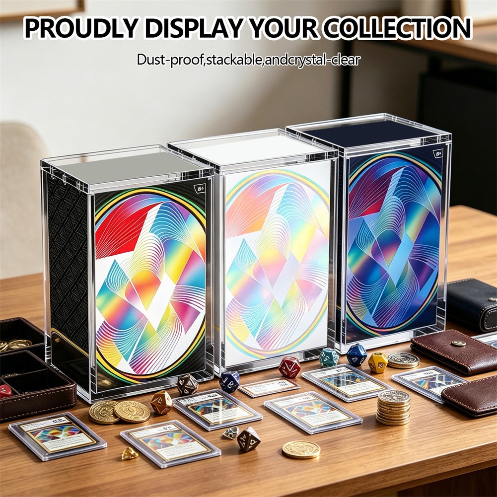 6PACK Acrylic Case With Magnetic Closure for Booster Bundle 2026 New Version