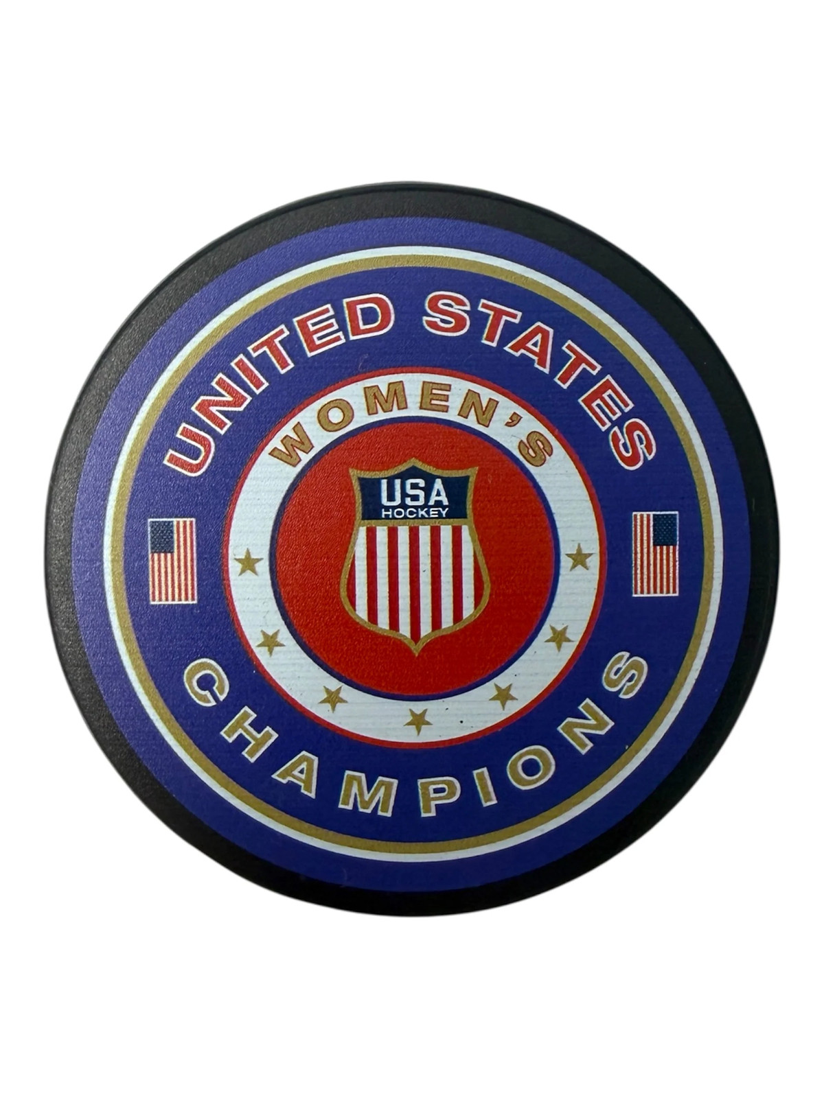 USA Hockey Champions Women's Puck