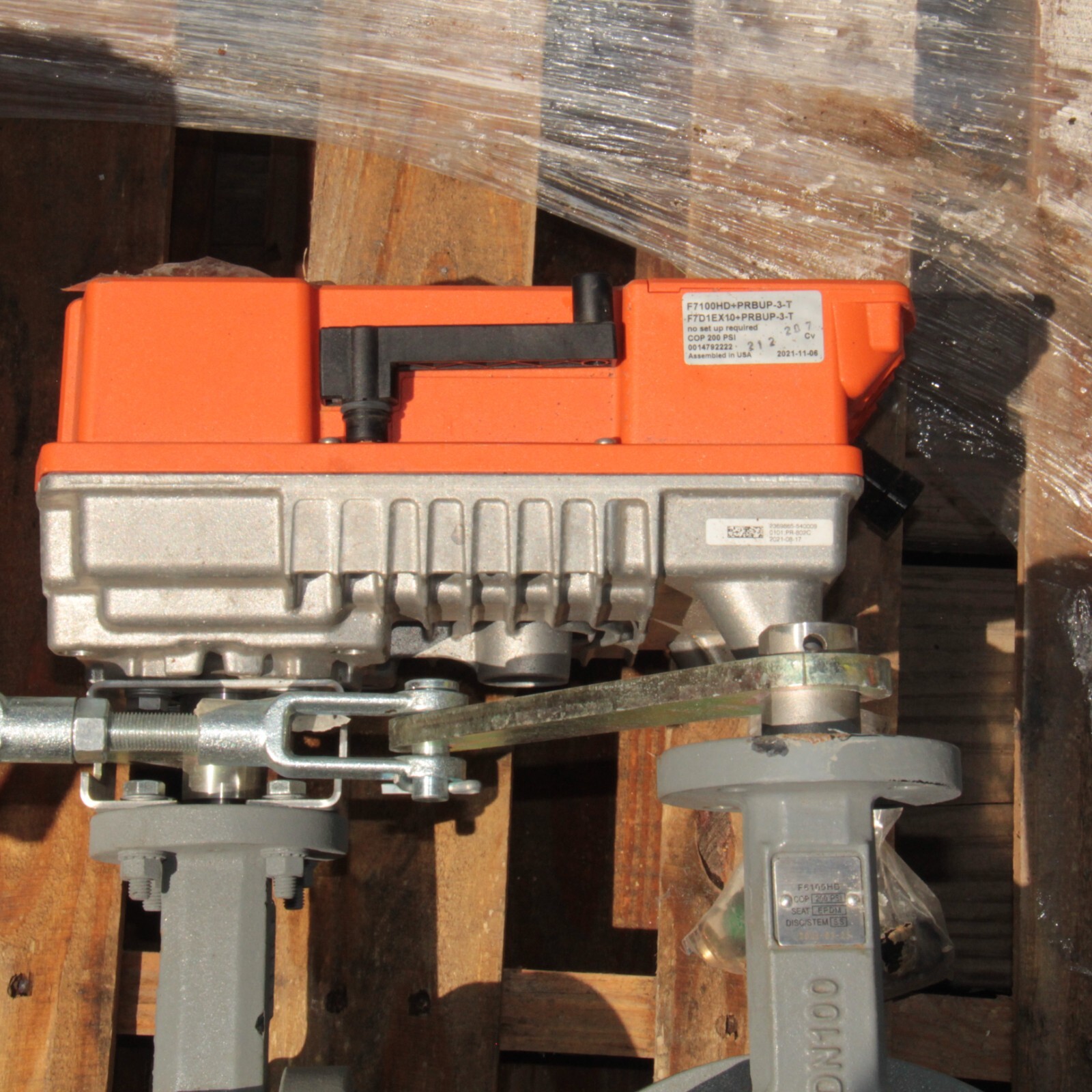 Belimo PRBUP-3-T Actuator w/ Rods Non-Spring 24-240V On/Off Control HVAC