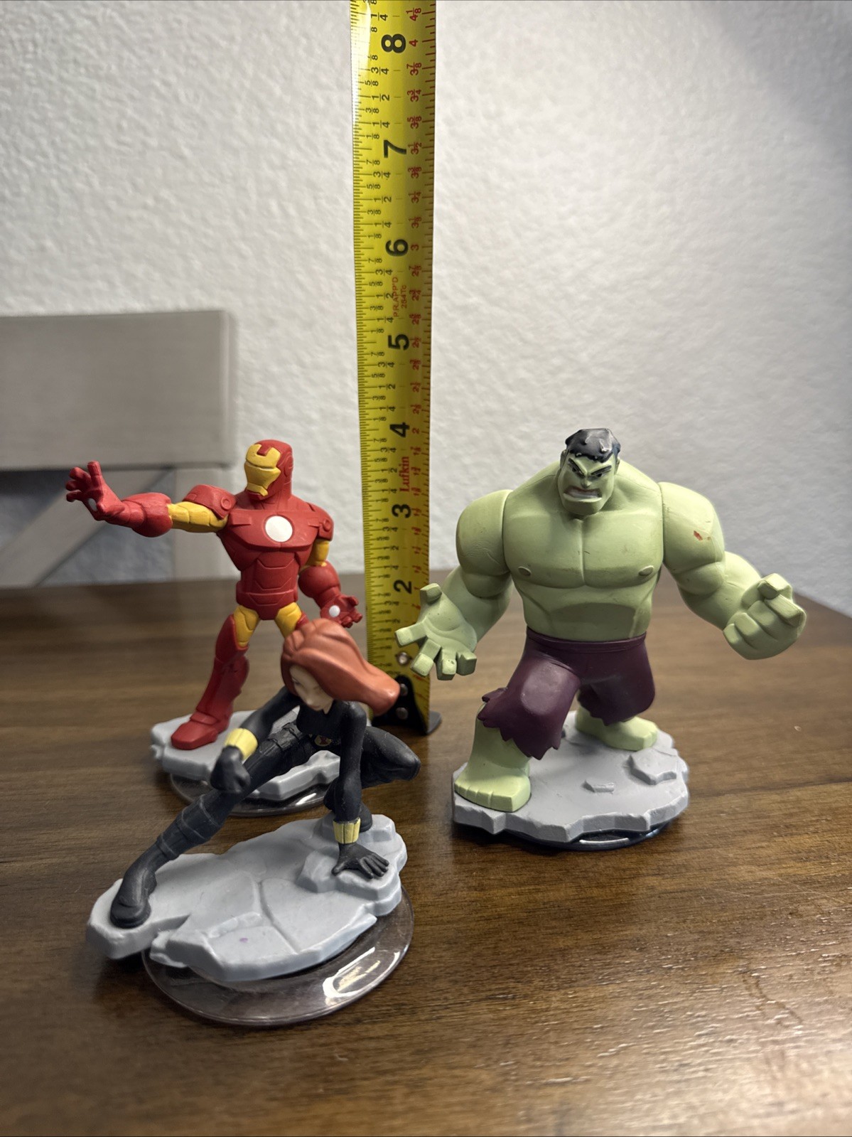 DISNEY INFINITY 2.0 Marvel Iron Man Hulk Black Widow Figures Avenger Untested