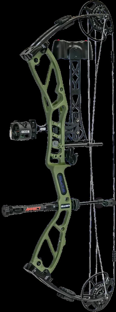 NEW ELITE BASIN RTS O.D Green RH 70# Archery Bow Hunting Target 3D PACKAGE