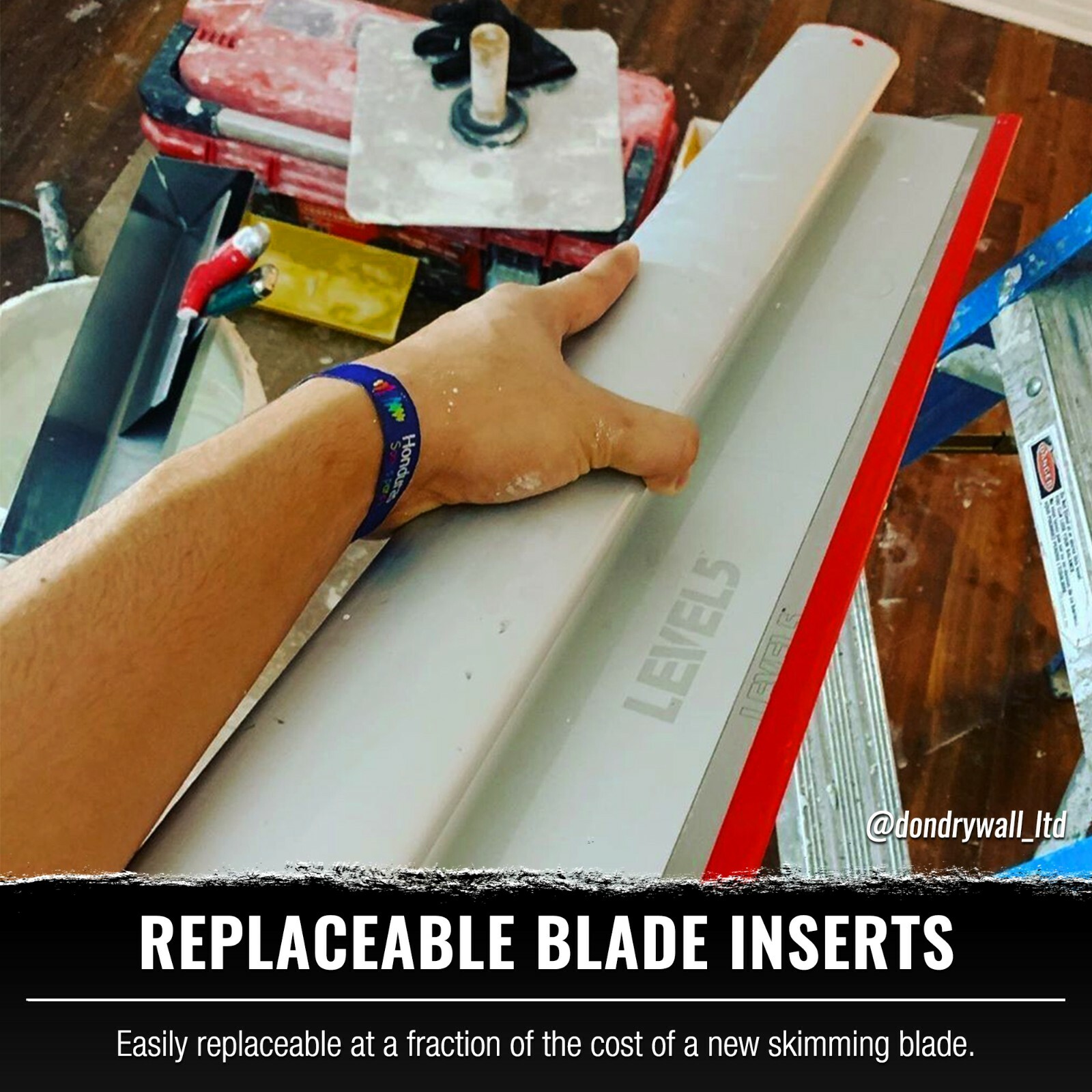 LEVEL5 Tools - 10" Drywall Skimming Blade | 4-910R [VERY GOOD - REFURBISHED]
