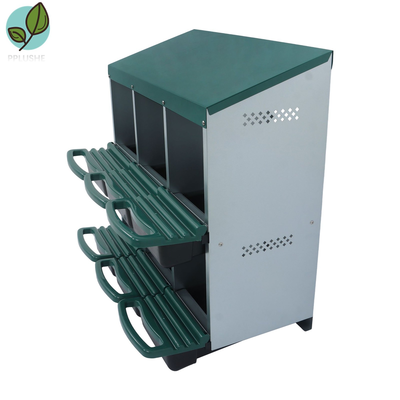 Better Environment 6 Hole Chicken Egg Laying Nest Box Nesting Boxes For Chickens