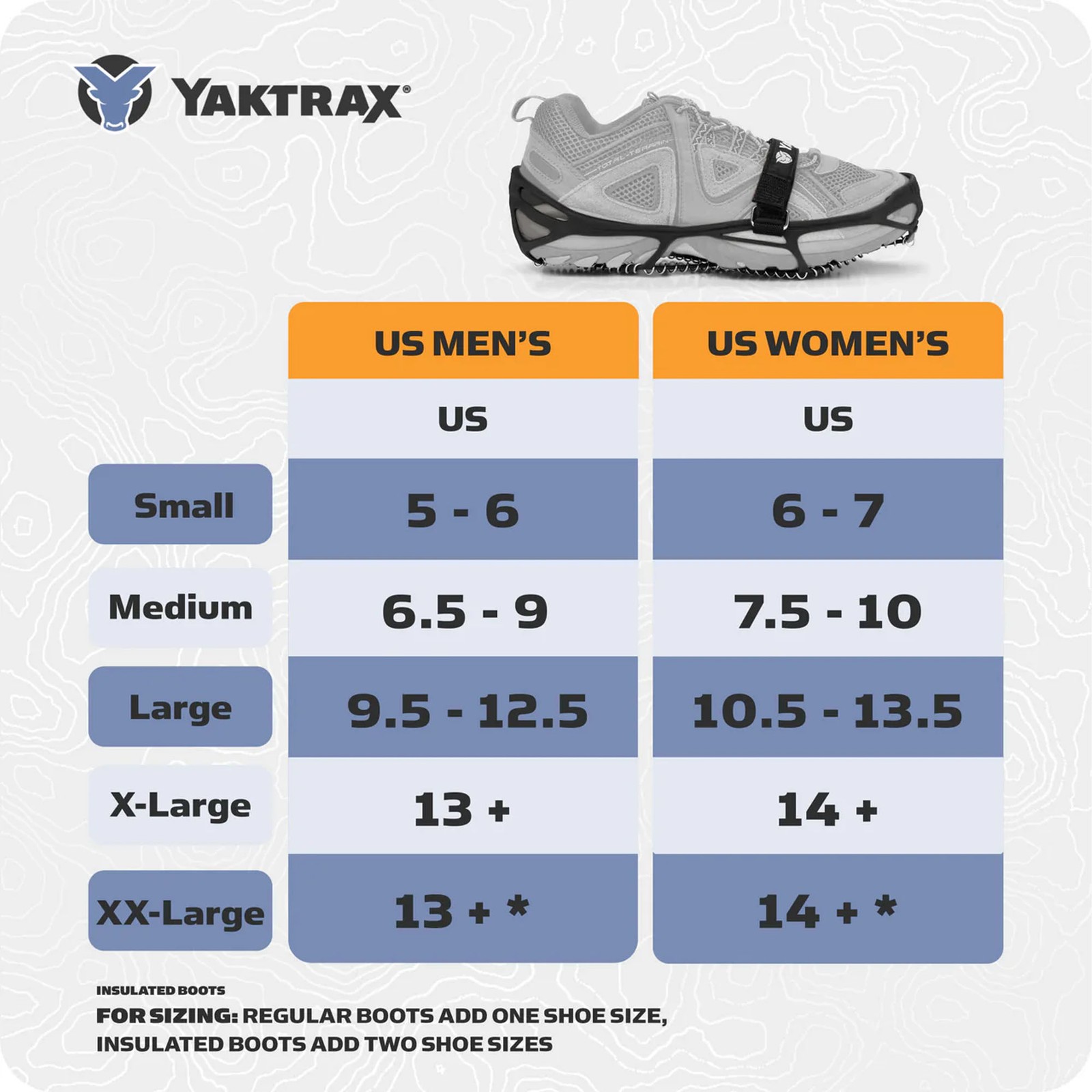 Yaktrax Pro Plus Traction Cleats For Snow and Ice