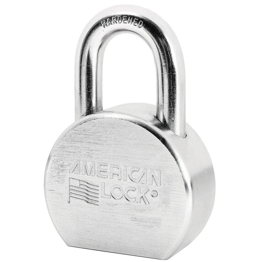 American Lock A700 Solid Steel Body Padlock, Keyed Different