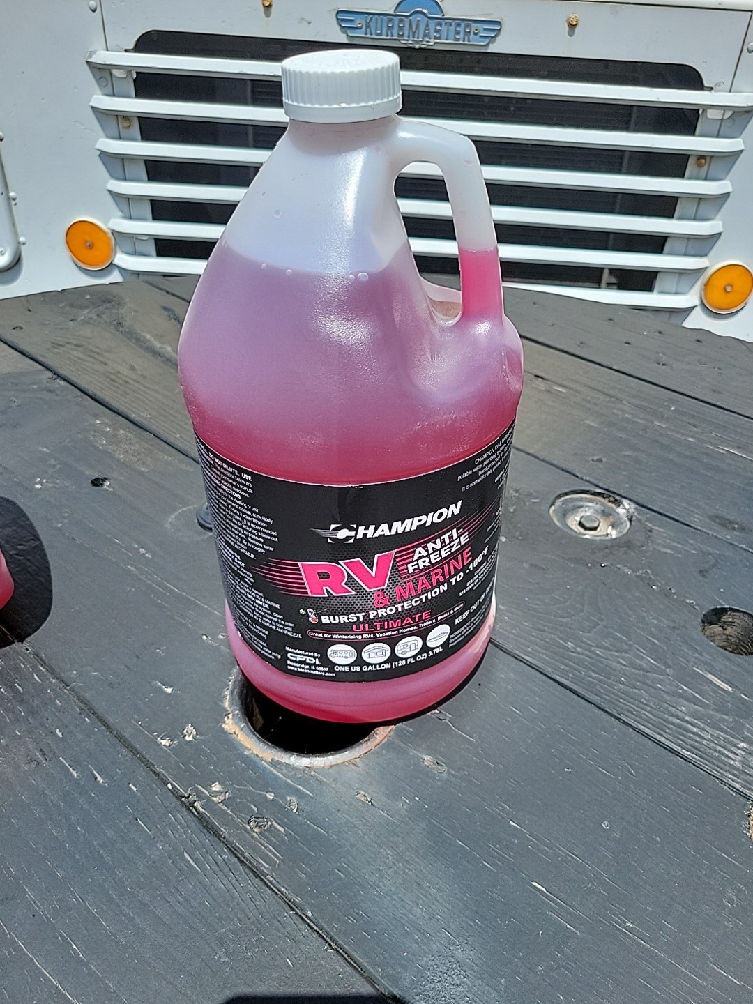 Champion Gallon -100 Deg F RV and Marine Antifreeze CH121402 Pack of 1 Gallon