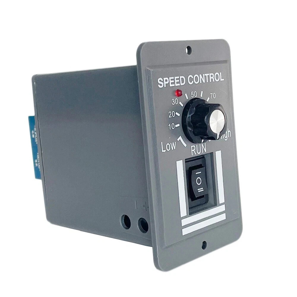 PWM DC Motor Speed Controller 12V-48V Variable Speed Switch Reverse USA