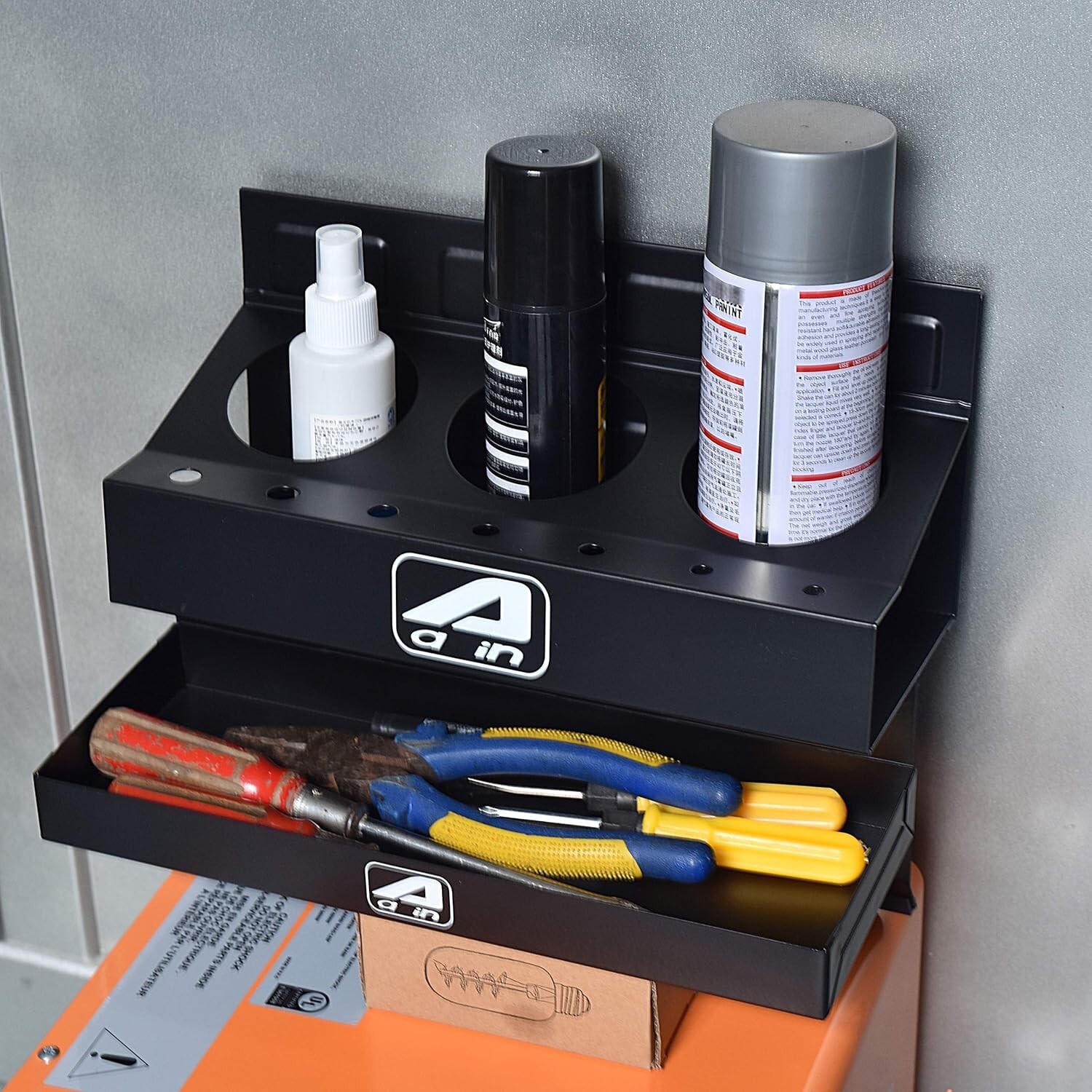 Magnetic Toolbox Tray Set, Tool Box Holder Accessories for Tool Organizer,Garage