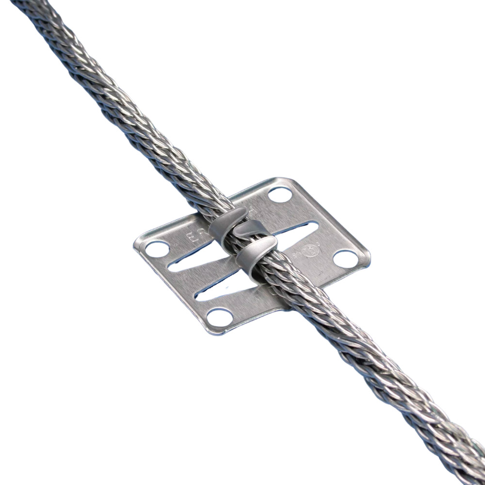 Aluminum Adhesive Cable Holder (100 Pack)