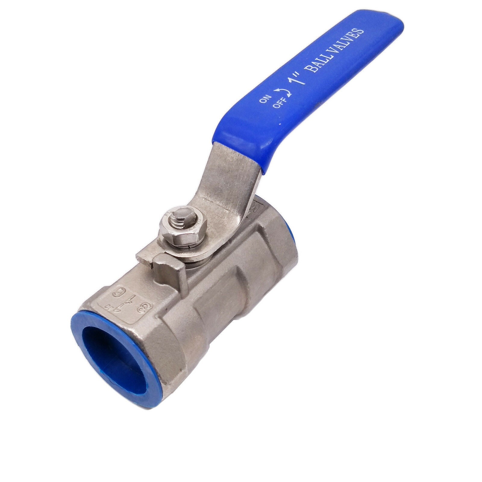 NPT Female 1-Piece 316 Stainless Steel Prot Ball Valve WOG1000 3/8~2 inch