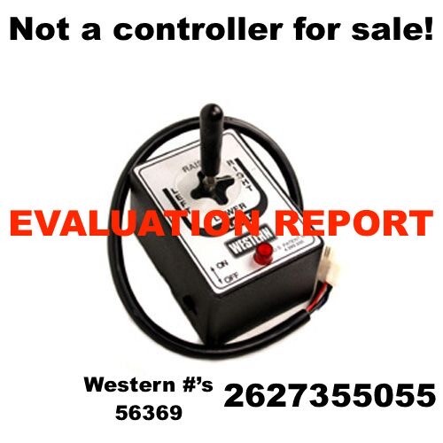 REPAIR EVALUATION REPORT JOYSTICK BOARD FISHER WESTERN SNOW PLOW 6PIN CONTROLLER