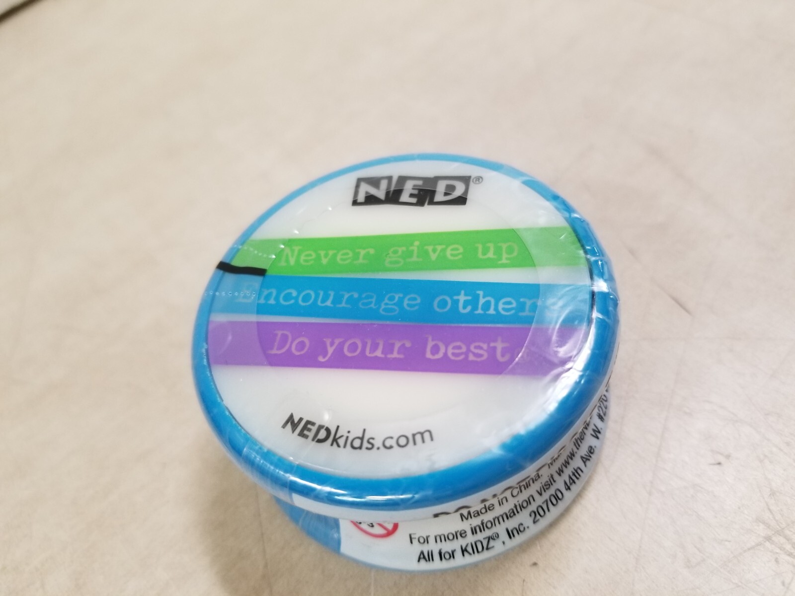 Ned Kids Yo-Yo Classic Blue New Sealed