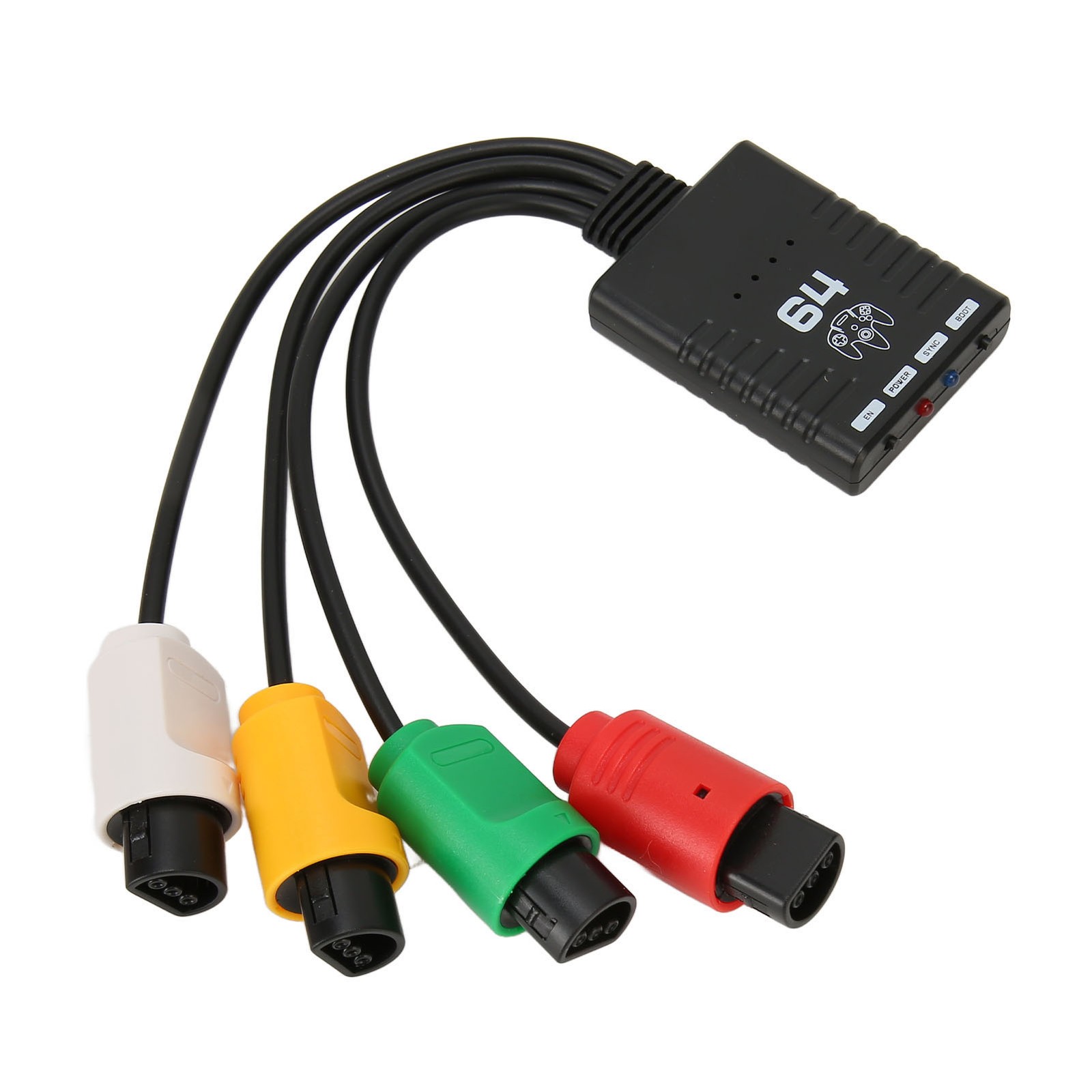 ｀Wireless Controller Adapter Support 4 Player BT Controller Converter For N64