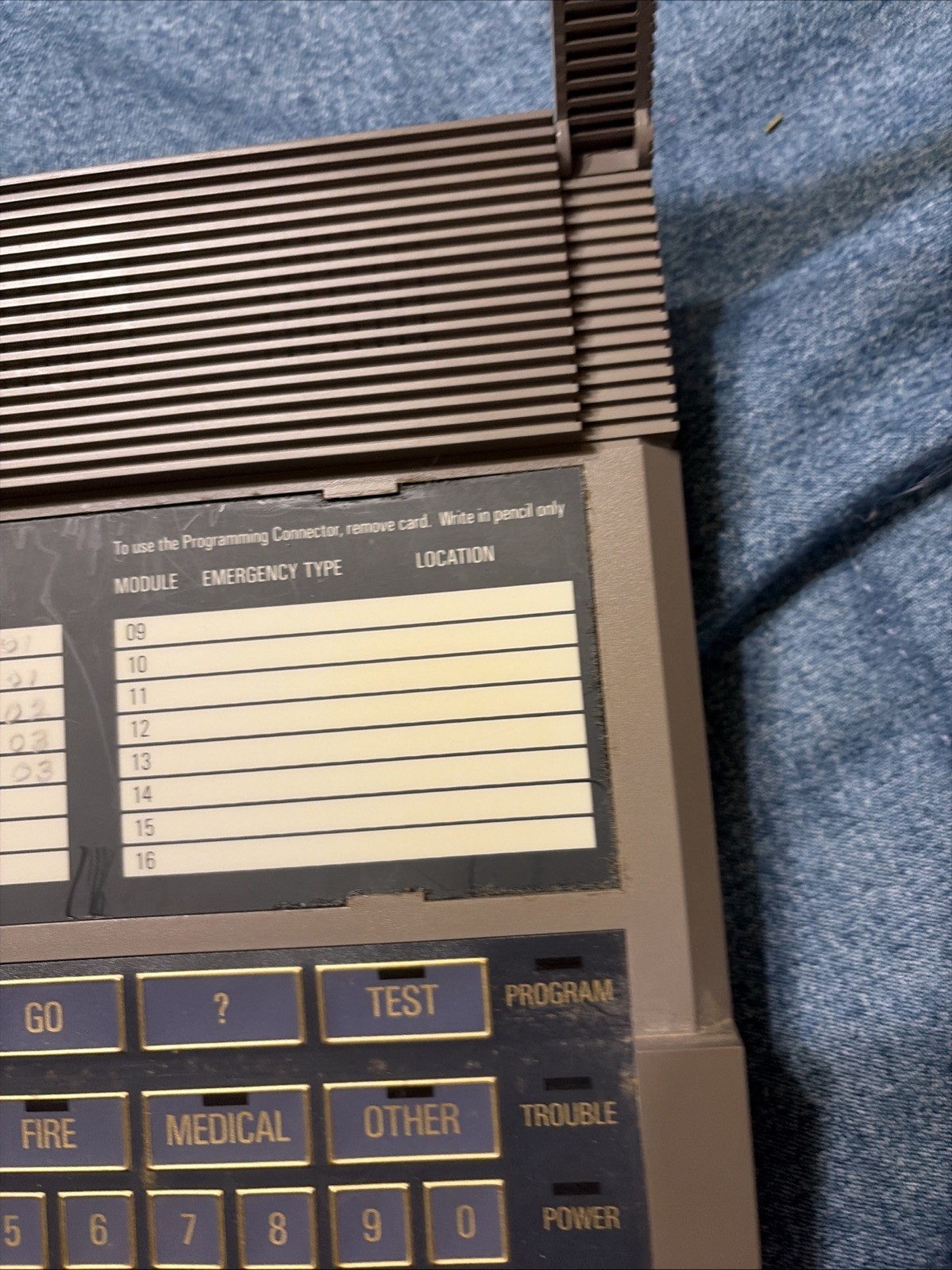 Vintage DICON 9000 security system main unit only vg