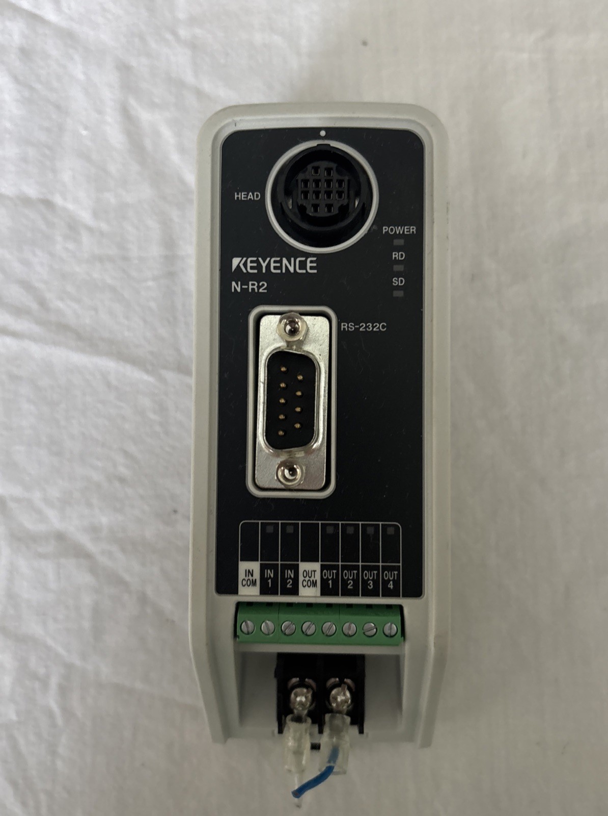 Keyence N-R2 Dedicated Communication Unit, RS-232C Type 24VDC - Warranty