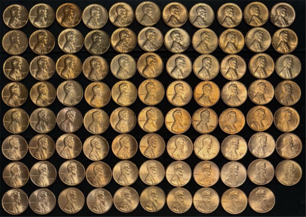 1958-1959-2025 PDS UNC Set=152 Lincolns+60D+SD+7 1982 variety+Free Buffalo,Wheat