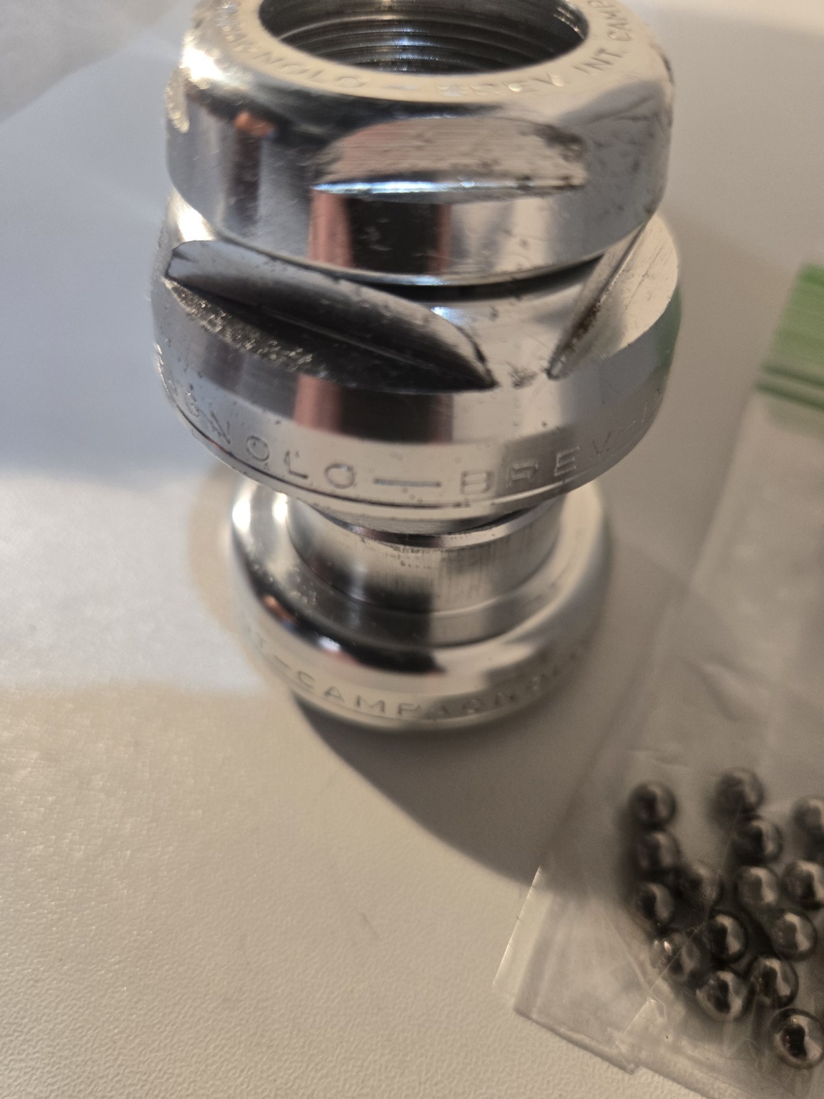 Campagnolo Athena 1" Threaded Headset - Used Nice Condition