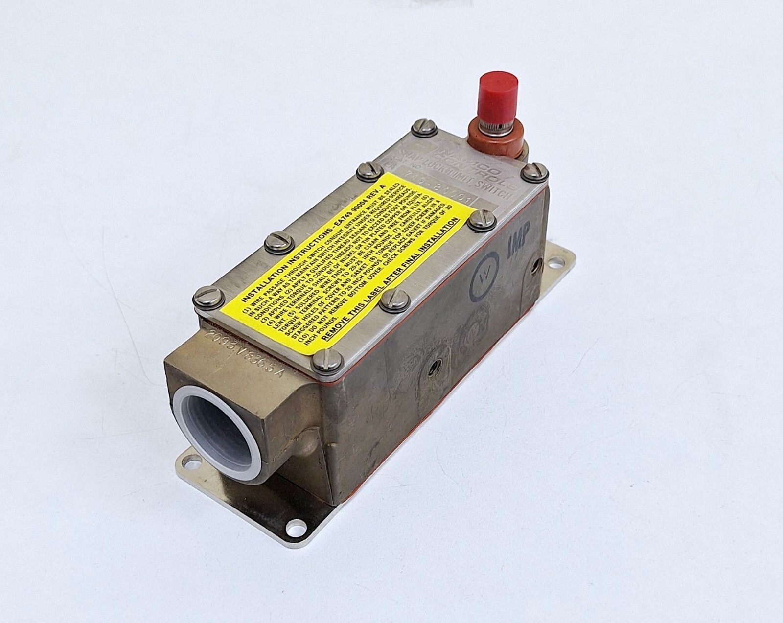 Namco Controls EA-740-80001 Snap-Lock Limit Switch