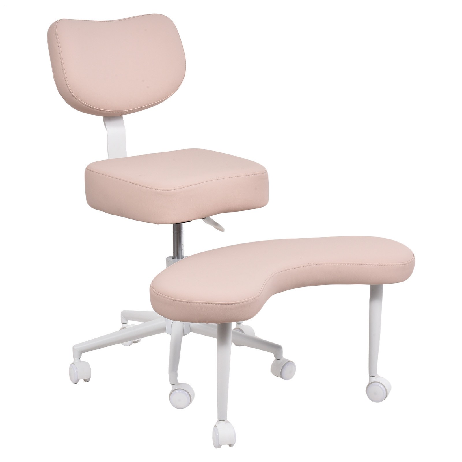 Meditation Chair Cross Legged ADHD Office Chair with Wheels Ergonomic