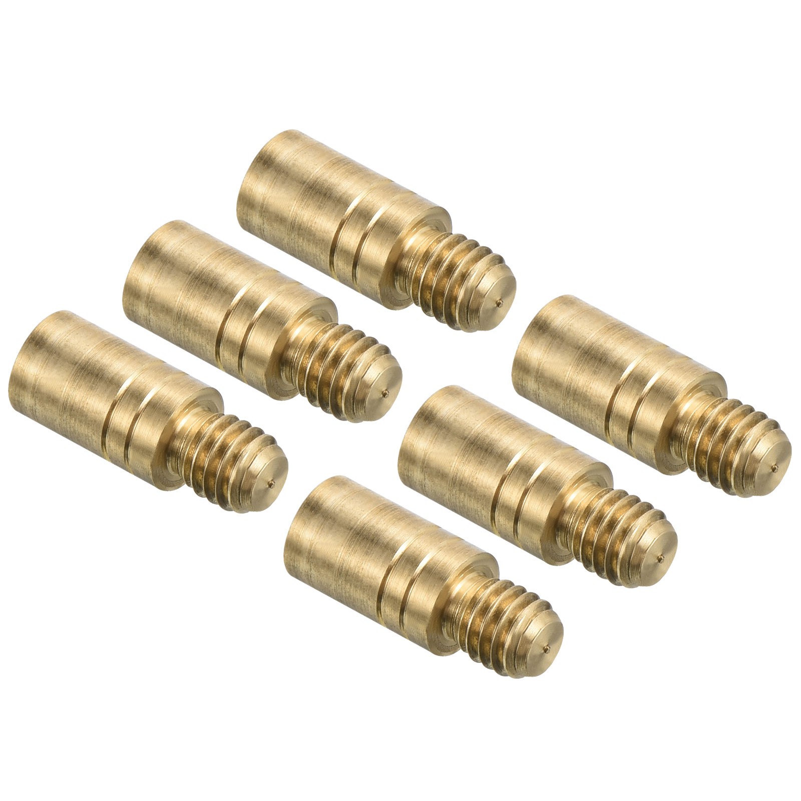 2g Copper Dart Weight Add Accentuator 6 Pcs 10mm Length 2BA Thread Gold