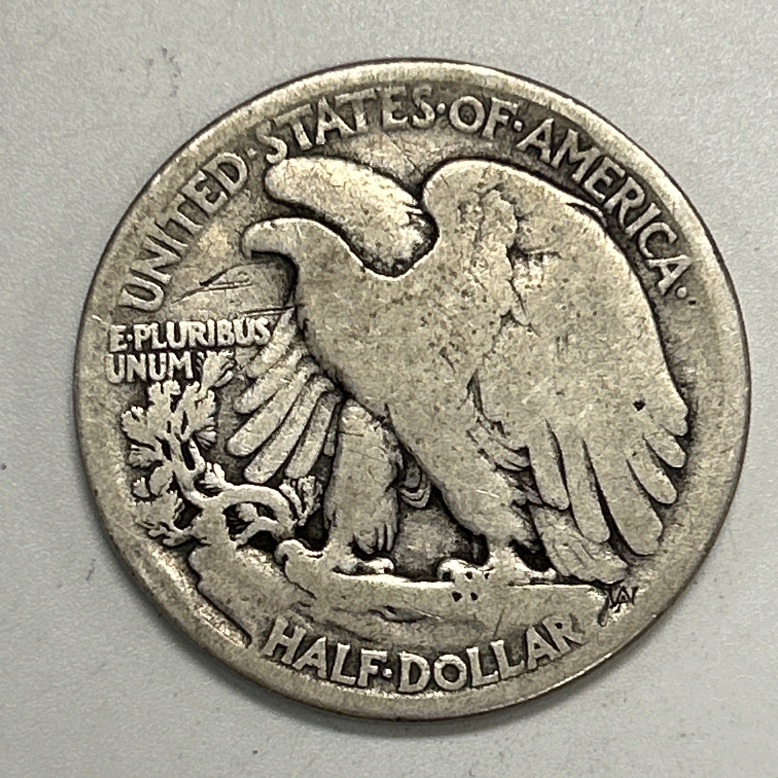 1916-S Walking Liberty Half Dollar.
