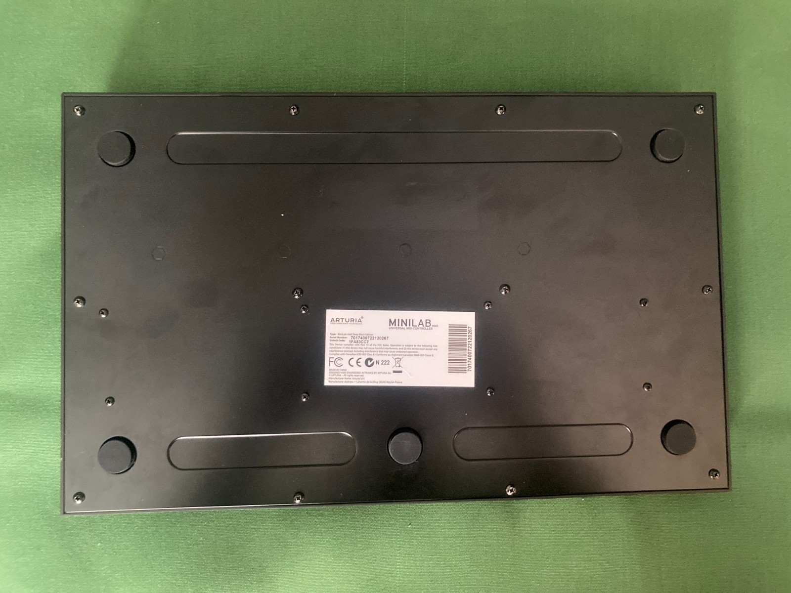 Used Arturia Minilab mkii MIDI Controller (All Black)