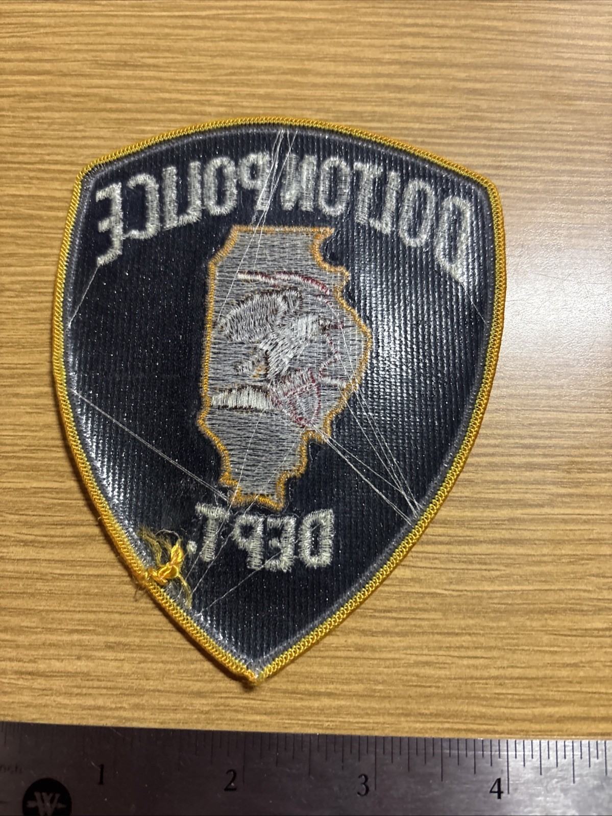 Dolton Illinois Police Patch Historical Memorabilia