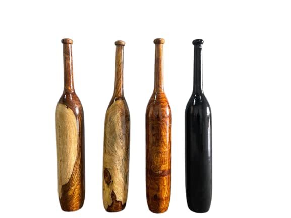 Wooden Indian Clubs / Mugdar / Meel / Clubbell / Karla Kattai, (Natural 1 Pc)