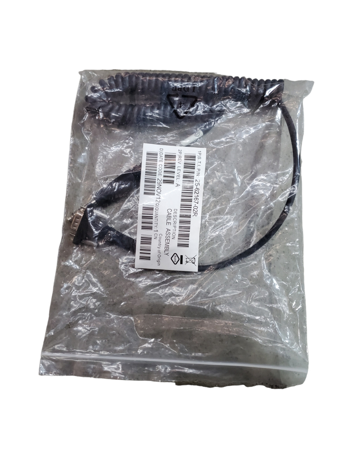 New Motorola Symbol MC9090 ADP9000 Dex Cable 25-62167-02R lot of 4