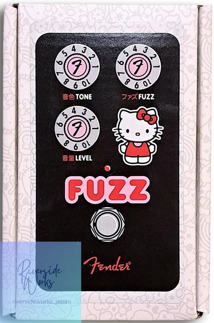 Fender Hello Kitty Black Fuzz Pedal