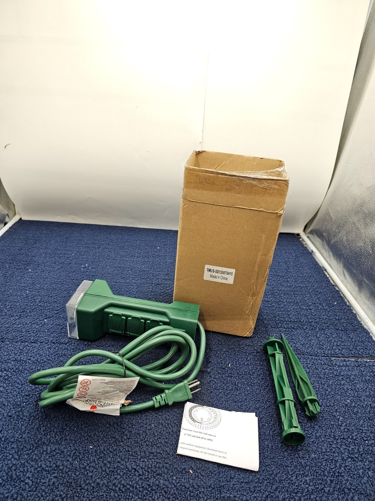 TMUS-SD120070415 24-Hour Smart Outdoor Power Stake Timer Assembly