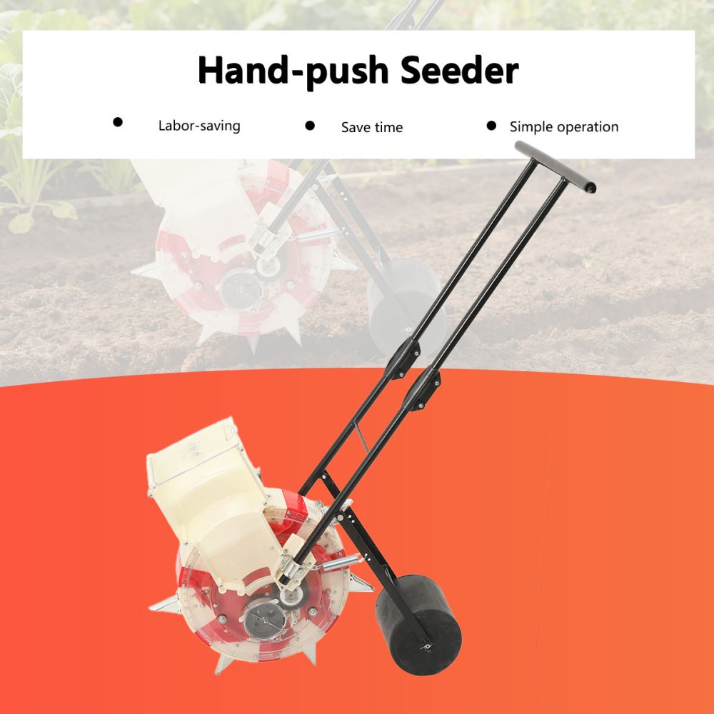 Precision Sowing Hand Push Seeder Corn, Soybeans Planter and Fertilizer Machine
