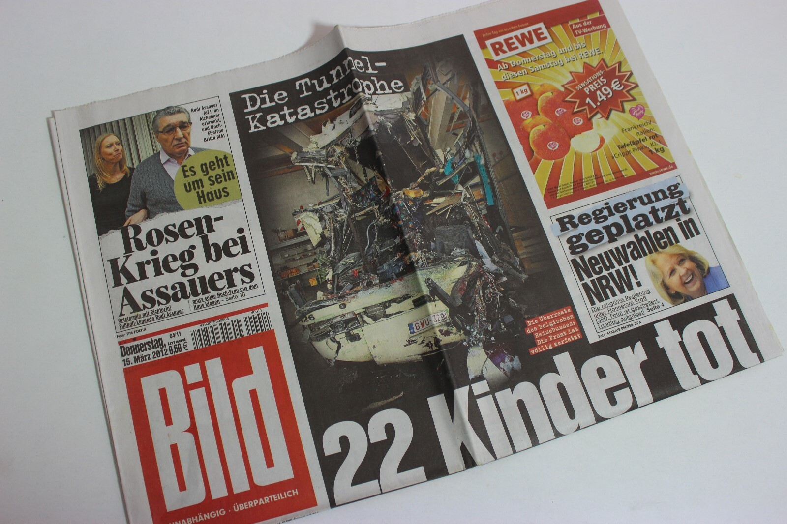 BILDzeitung 15.03.2012 March 15.3.2012 gift for special occasions