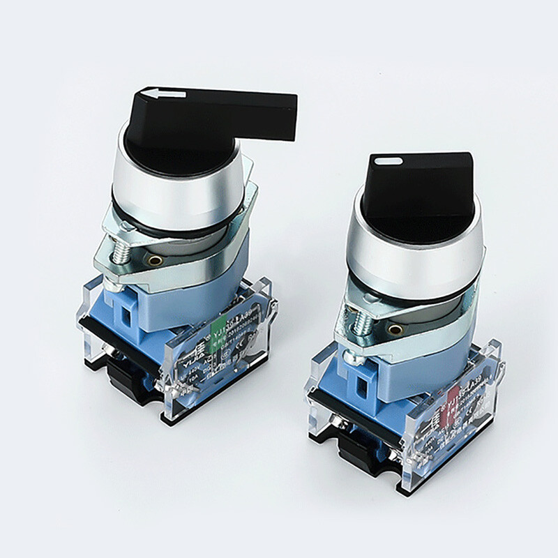 22mm Rotary Switches Selector Switch Latching Momentary 2/3 Position ON OFF
