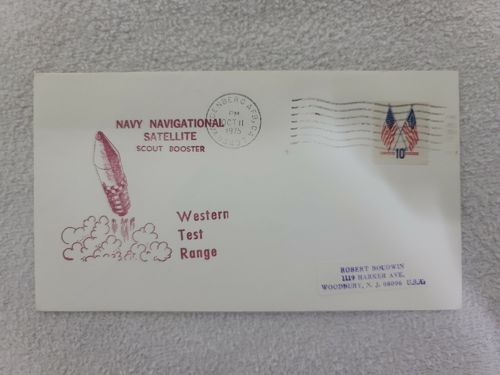 NAVY NAVIGATIONAL SATELLITE Triad 2 (TIP 2) 10/11/75 | Space Cover