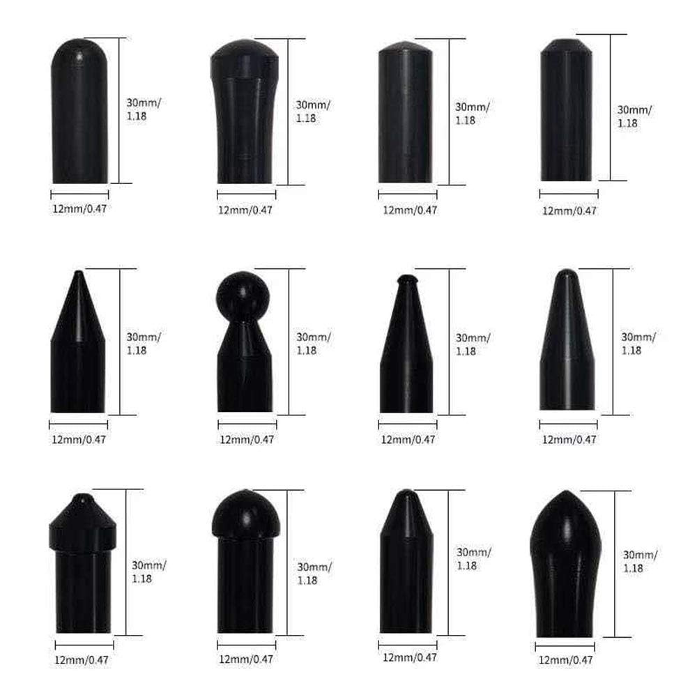6 Pcs Paintless Dent Repair Tools Kit Car Body Ding Removal Rods Down Pen