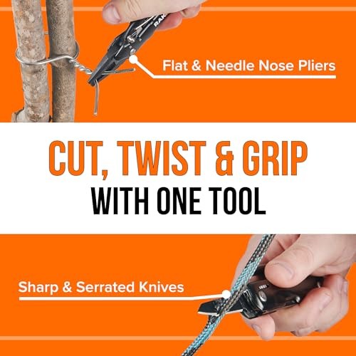 Pro Tools Pliers Multitool - Cool Unique Pocket Size (1 count) Plier Multitool