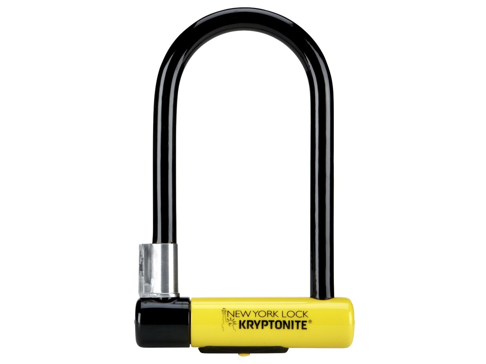 Kryptonite New-U New York U-Lock 16mm x 20.3cm (8˝) x 10.2cm (4˝) Black